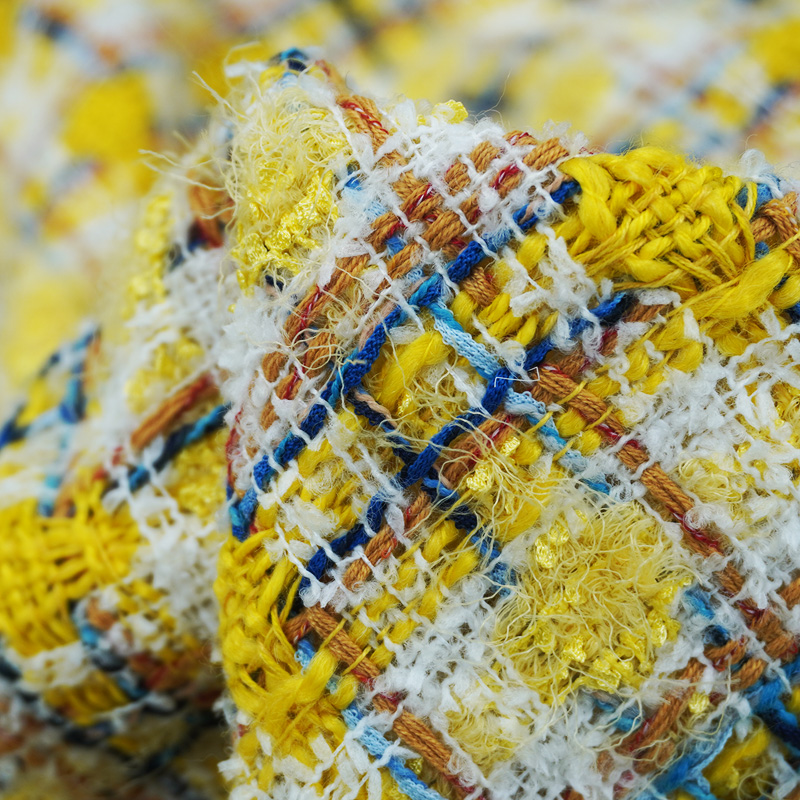 Sewing Tweed Fabric - Tela de Tweed Bouclé de Hilo