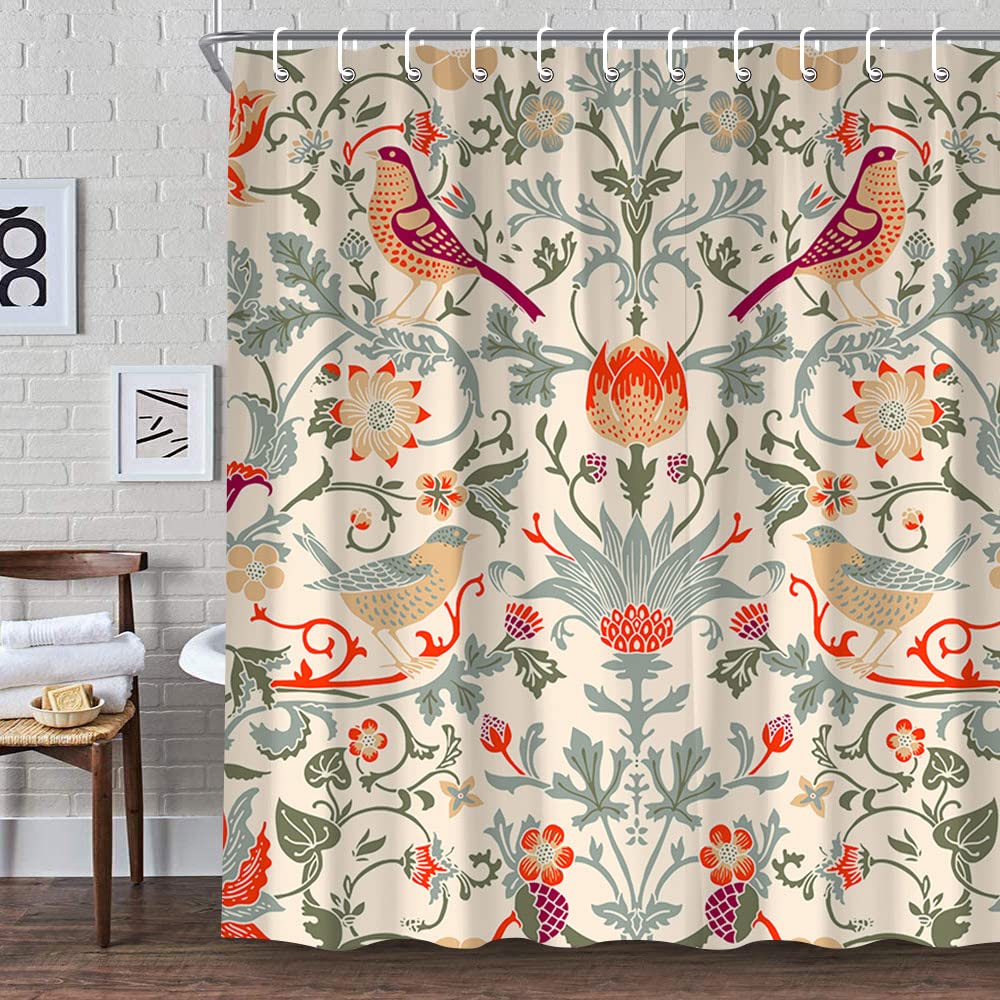 Fabric Weight Set - William Morris-cortina de ducha, juego de