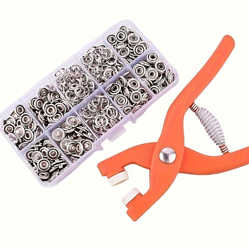 Snap Button Plier - Juego de 50 Pinzas Manuales para