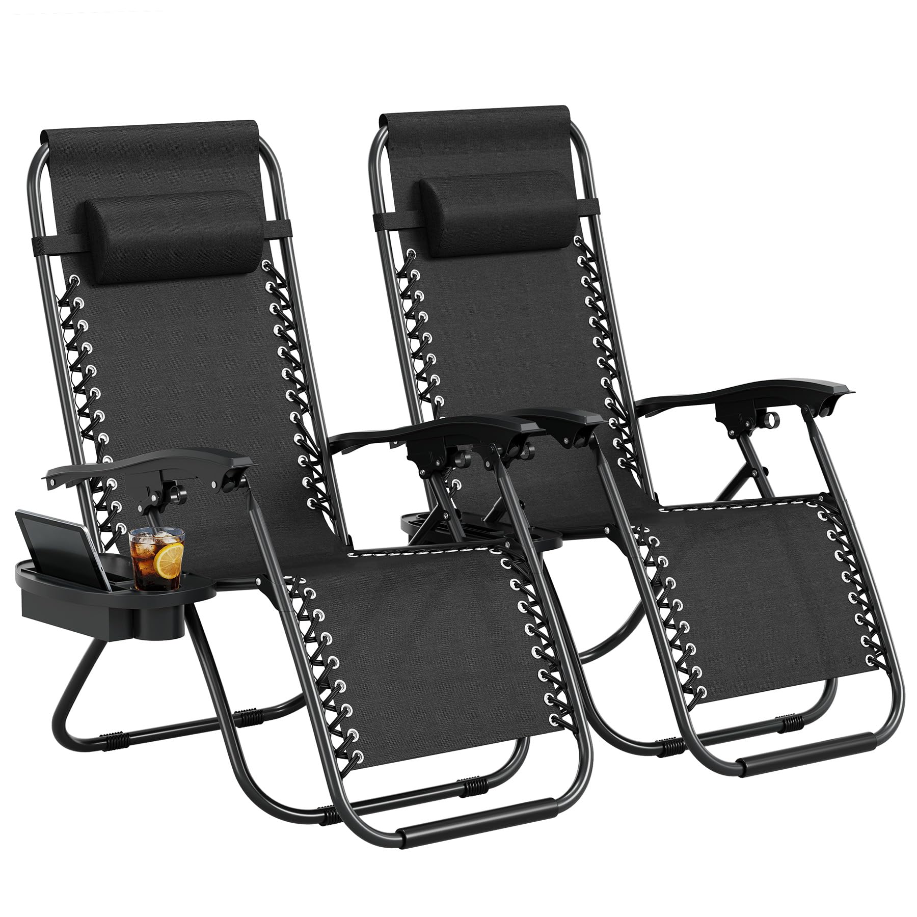 Fabric Weight Set - Juego de 2 Sillas Reclinables para