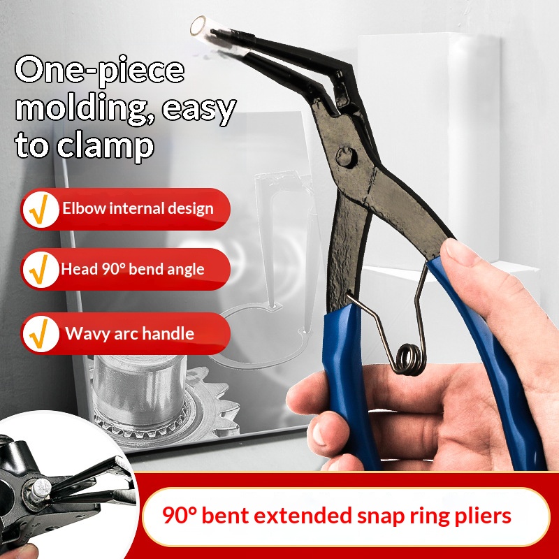 Snap Button Plier - HOMEFISH Alicates de Anillo de Retención