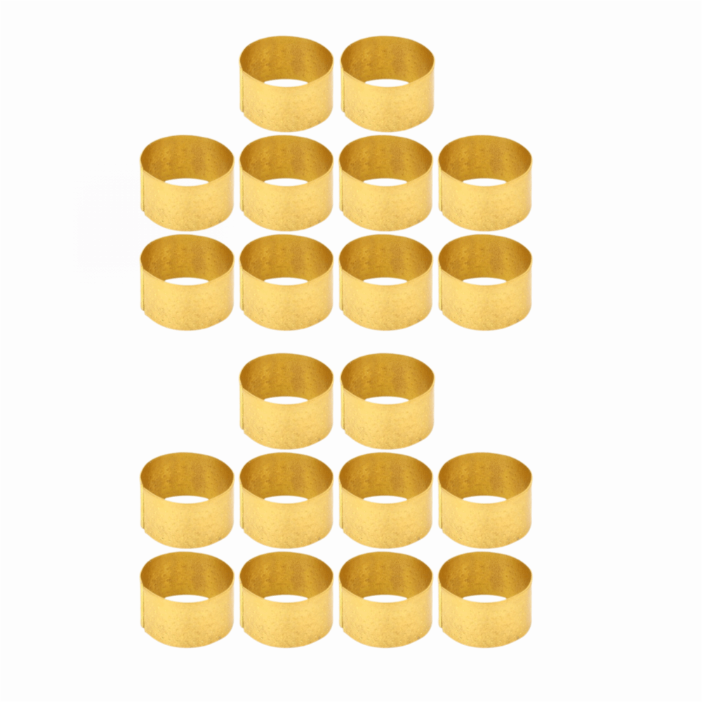 Sewing Thimble Metal - 20 piezas Dedal de costura ajustable
