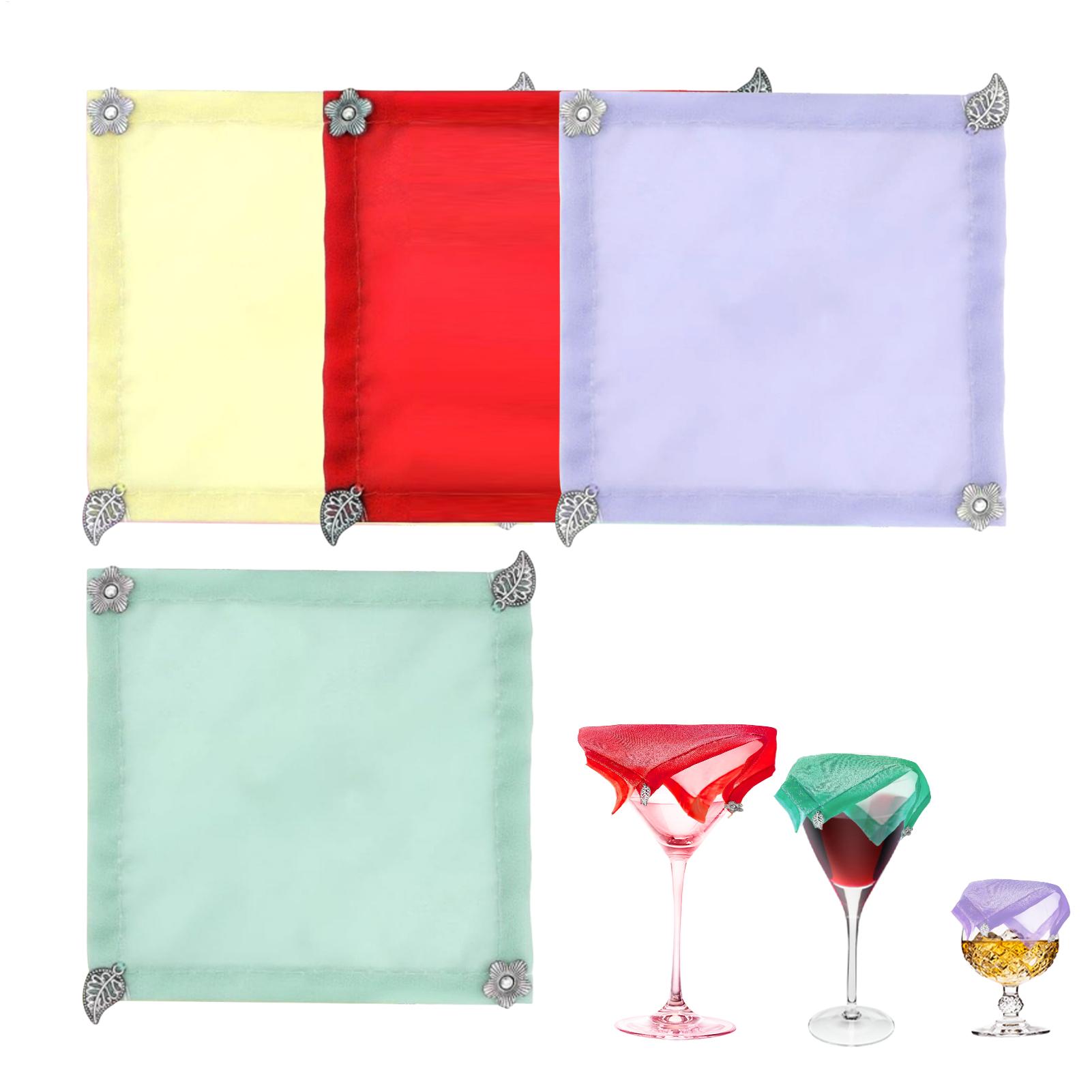 Fabric Weight Set - Juego de 4 Fundas para Botellas