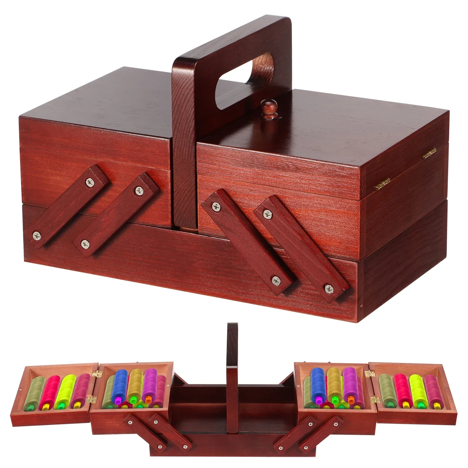 Thread Bobbins Empty - Caja de hilo de coser expandible