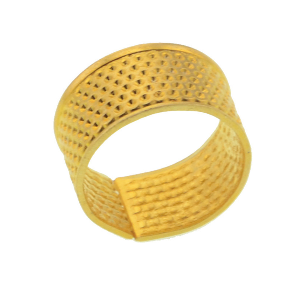 Sewing Thimble Metal - 100 piezas Anillo de Dedal Metálico