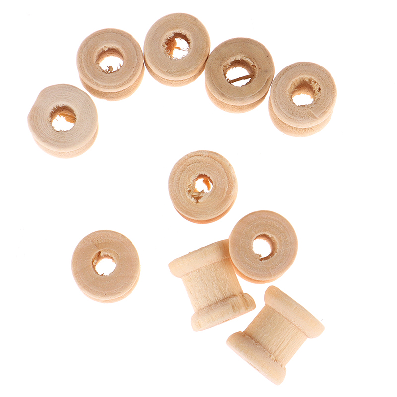 /KQM/100PCS Bobinas de Madera  - Thread Bobbins Empty reseña y precio