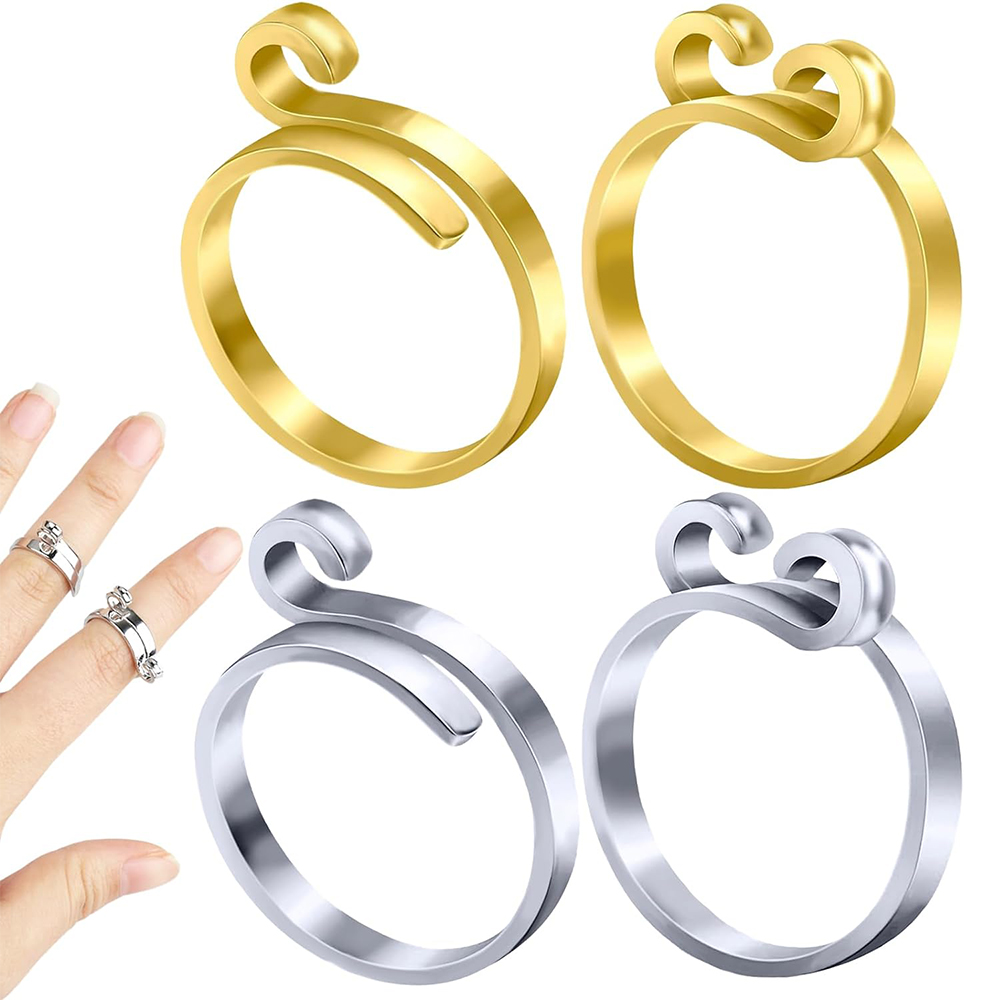 Anillos de bucle de ganchillo  - Sewing Thimble Metal reseña y precio