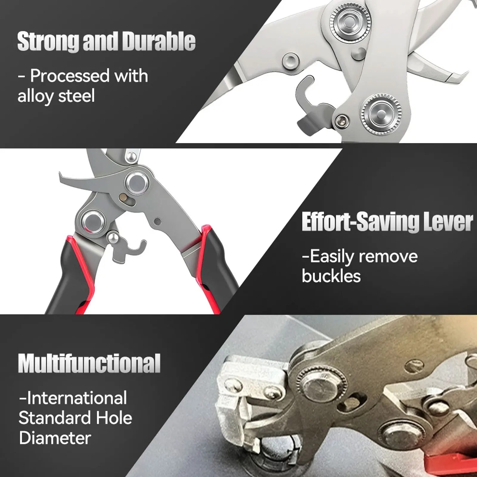 Herramienta de Desmontaje y Mo - Snap Button Plier reseña y precio