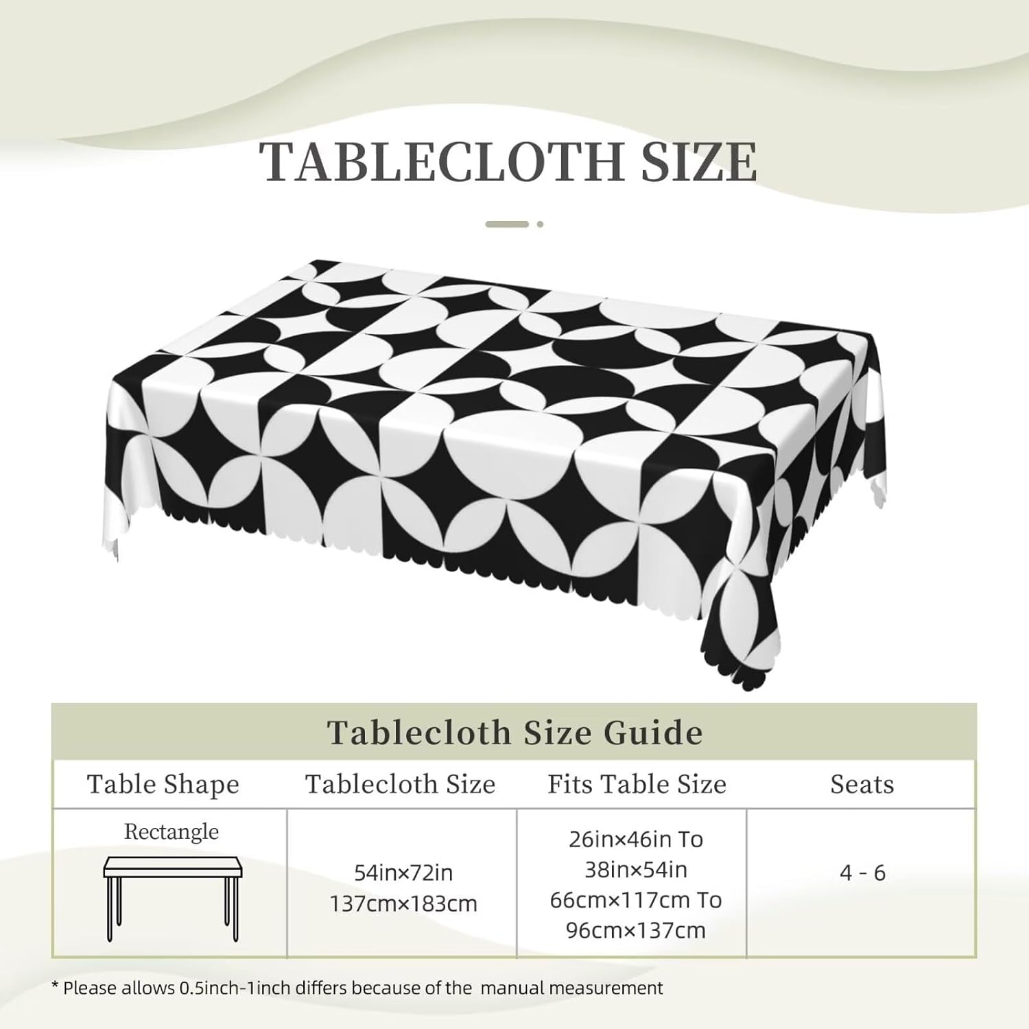 Mantel minimalista moderno de  - Century Textile & Sewing Supply reseña y precio
