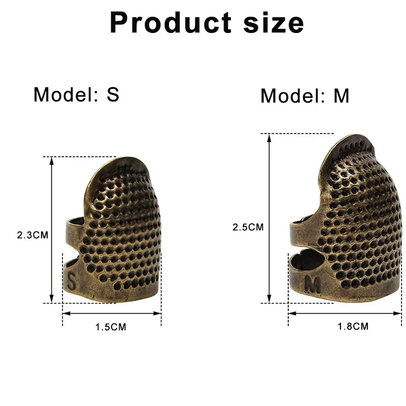 Dedal de costura de 1 a 3 piez - Sewing Thimble Metal reseña y precio