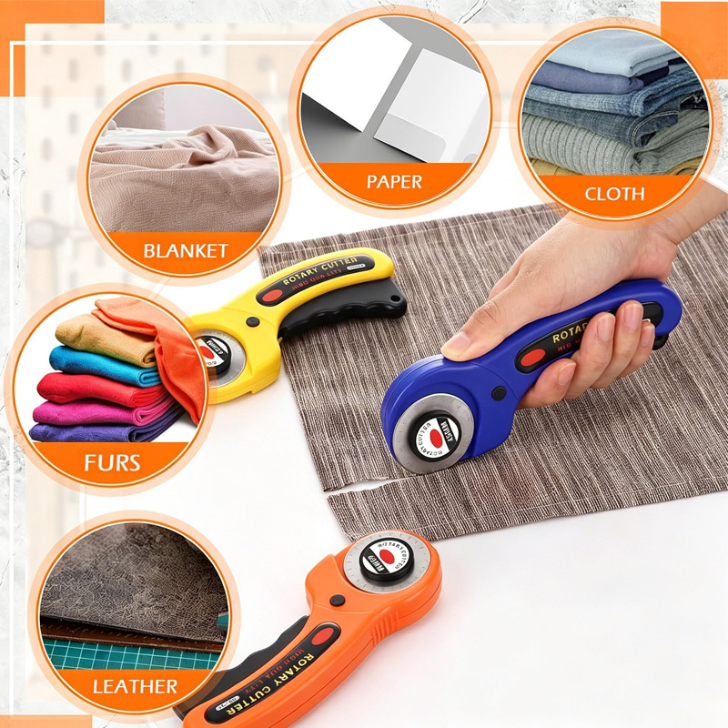 Cortador Rotatorio de Tela con - Rotary Cutter Fabric reseña y precio