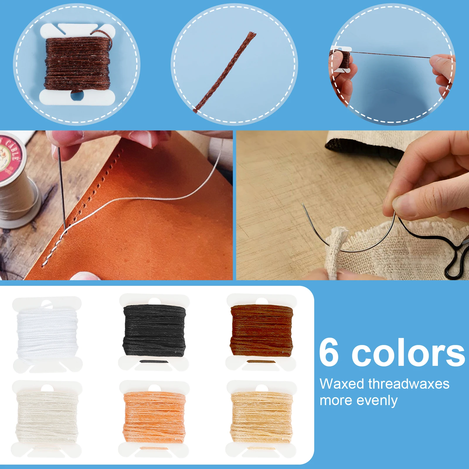 Kit de costura para reparación - Leather Needle Heavy reseña y precio