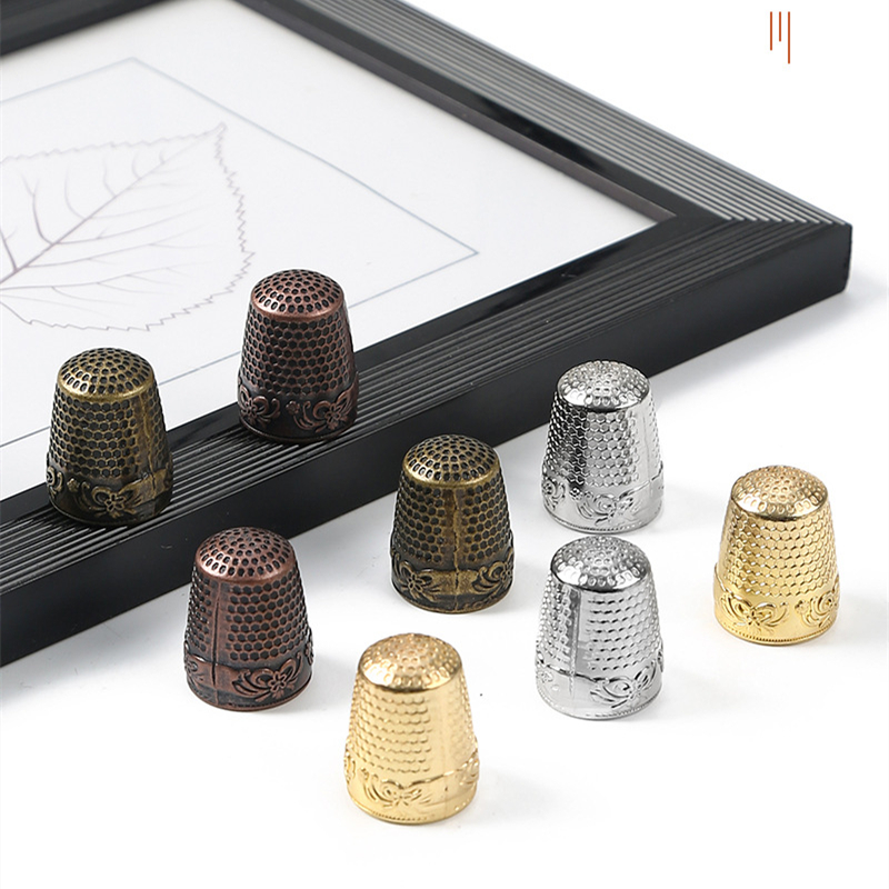 Protector de dedo Retro, anill - Sewing Thimble Metal reseña y precio