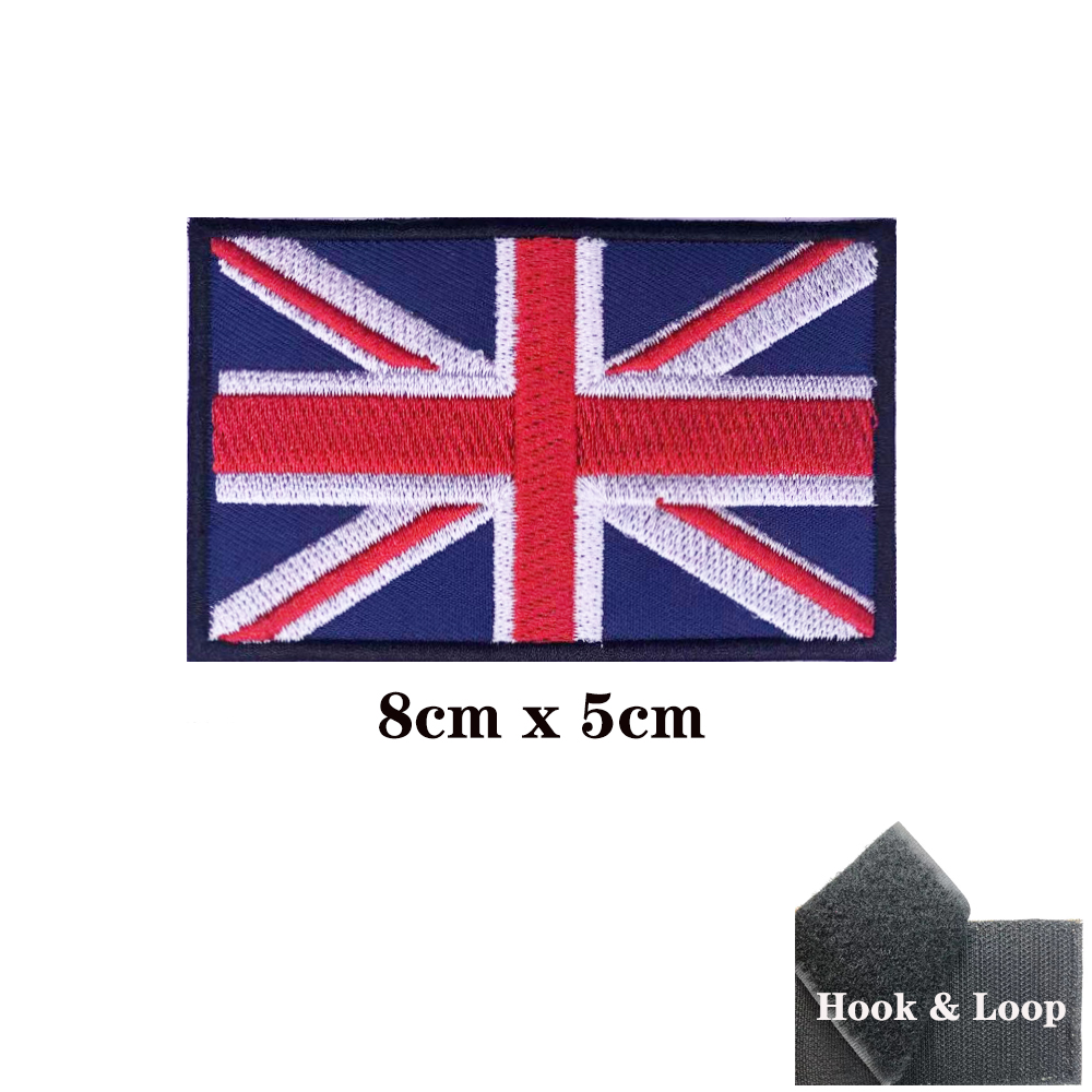 Parches de bandera británica,  - Velcro Sew On reseña y precio