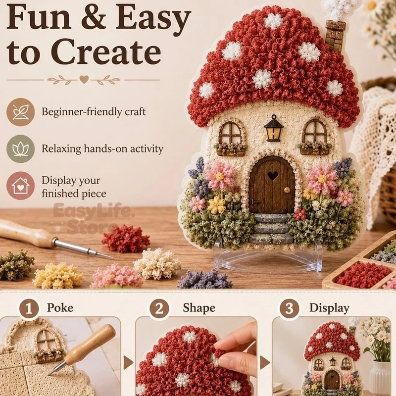 Kit de Arte 3D de Tela Poke Ar - Textile Sewing Techniques reseña y precio