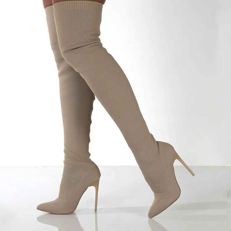 Botas por encima de la rodilla - Sewing Knit reseña y precio