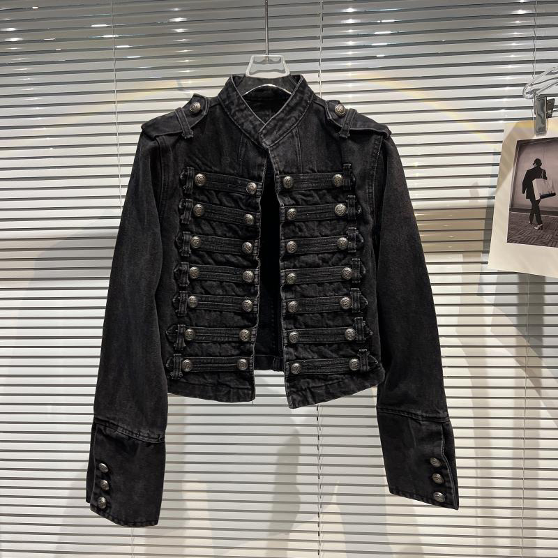 Chaqueta Corta de Mezclilla co - Sewing Jackets reseña y precio