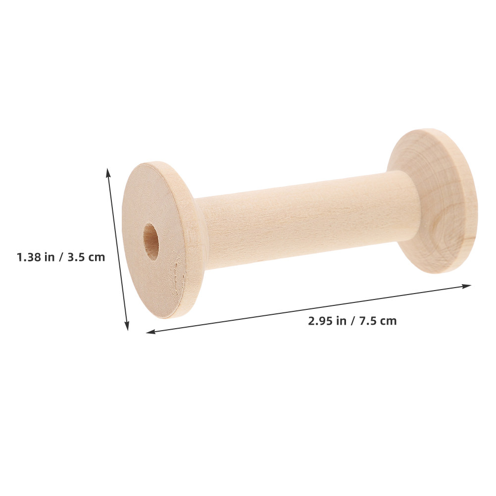 4 Bobinas de Madera Vacías par - Thread Bobbins Empty reseña y precio