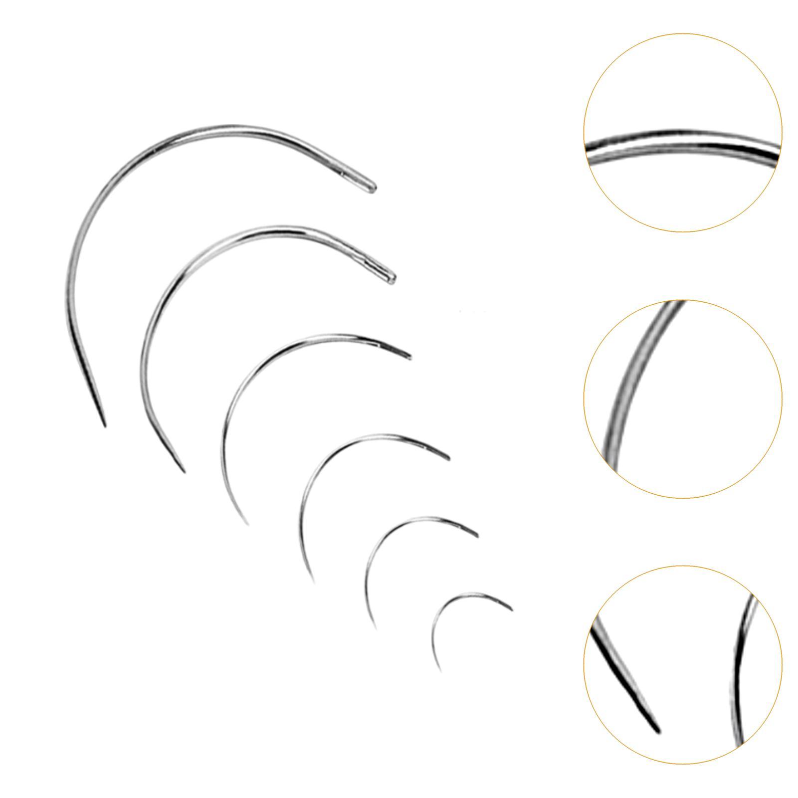 Agujas de Coser a Mano Curvas, - Leather Needle Heavy reseña y precio