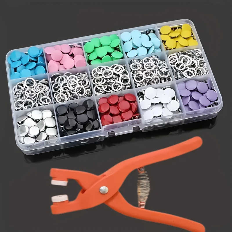 100 Piezas de Botones Metálico - Snap Button Plier reseña y precio