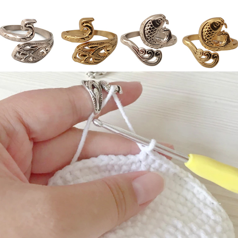 Anillo para tejer, herramienta - Sewing Thimble Metal reseña y precio