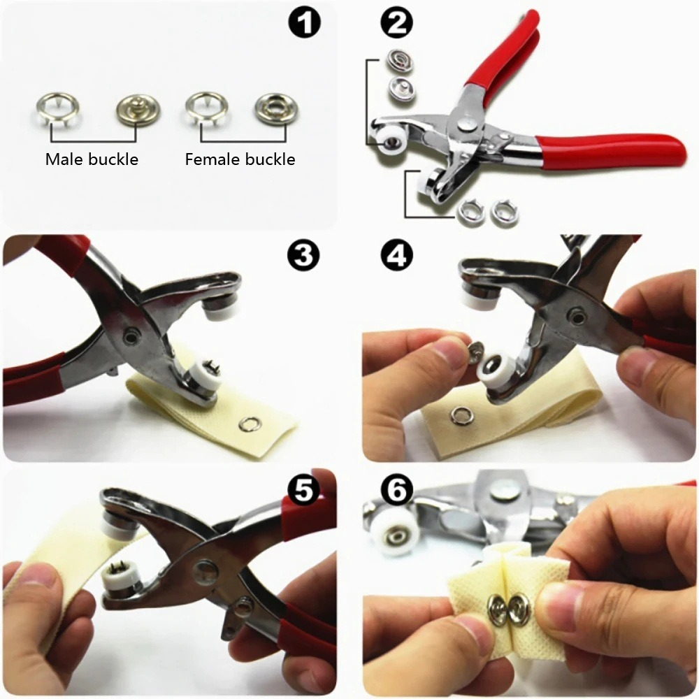 Kit de alicates para botones a - Snap Button Plier reseña y precio