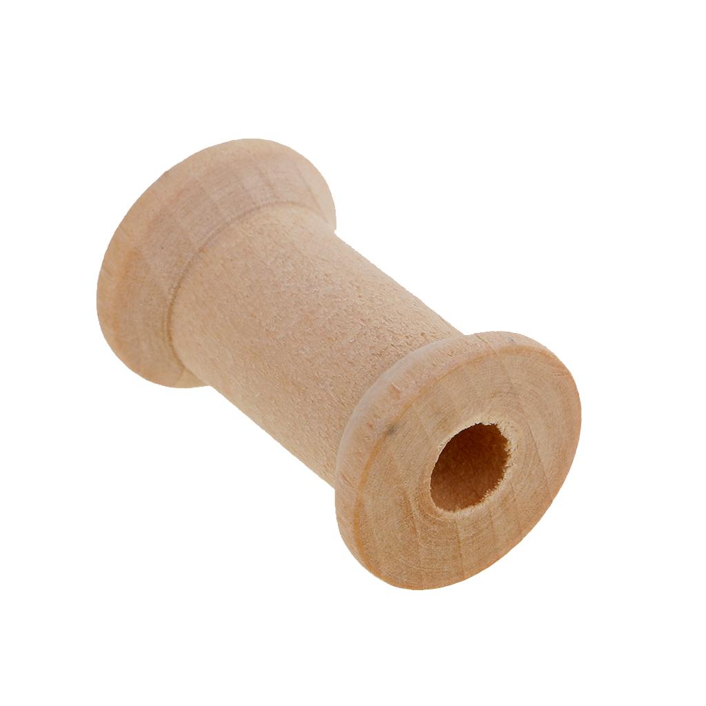 Juego de 20 Bobinas de Madera  - Thread Bobbins Empty reseña y precio