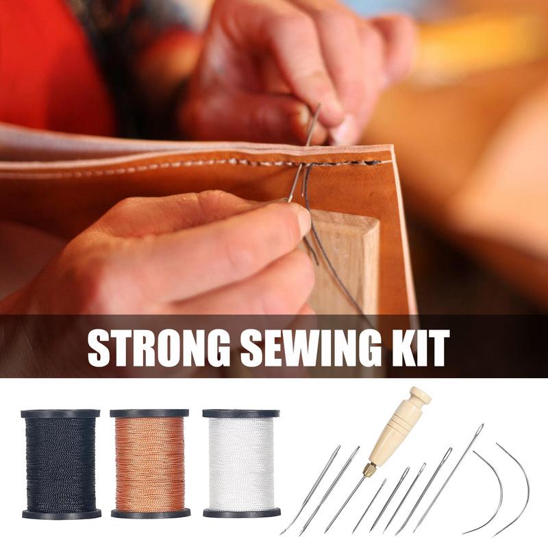 Kit de costura de cuero, Kit d - Leather Needle Heavy reseña y precio