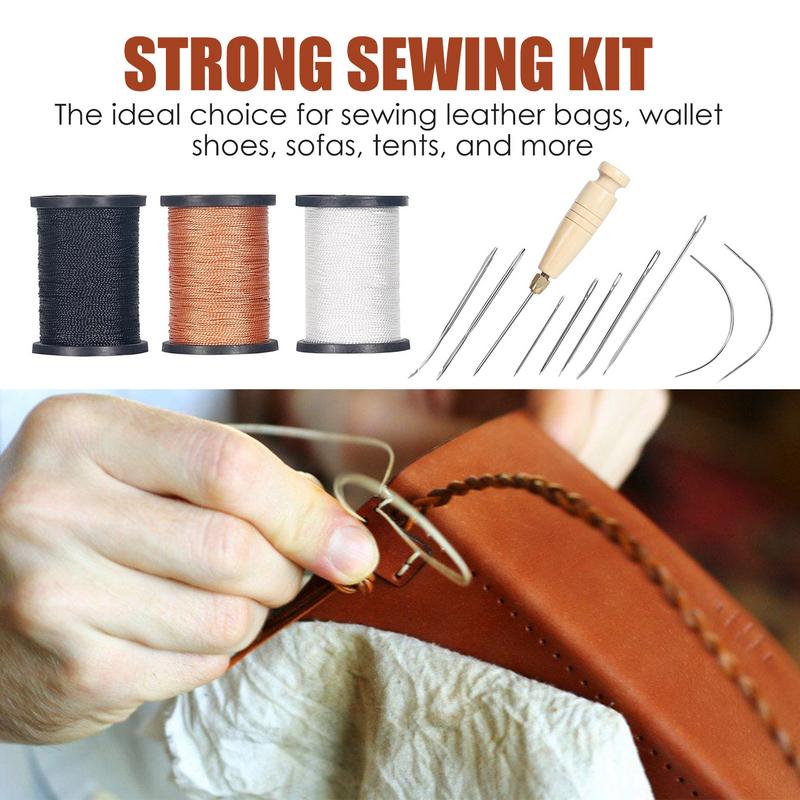 Kit de costura de cuero, Kit d - Leather Needle Heavy reseña y precio