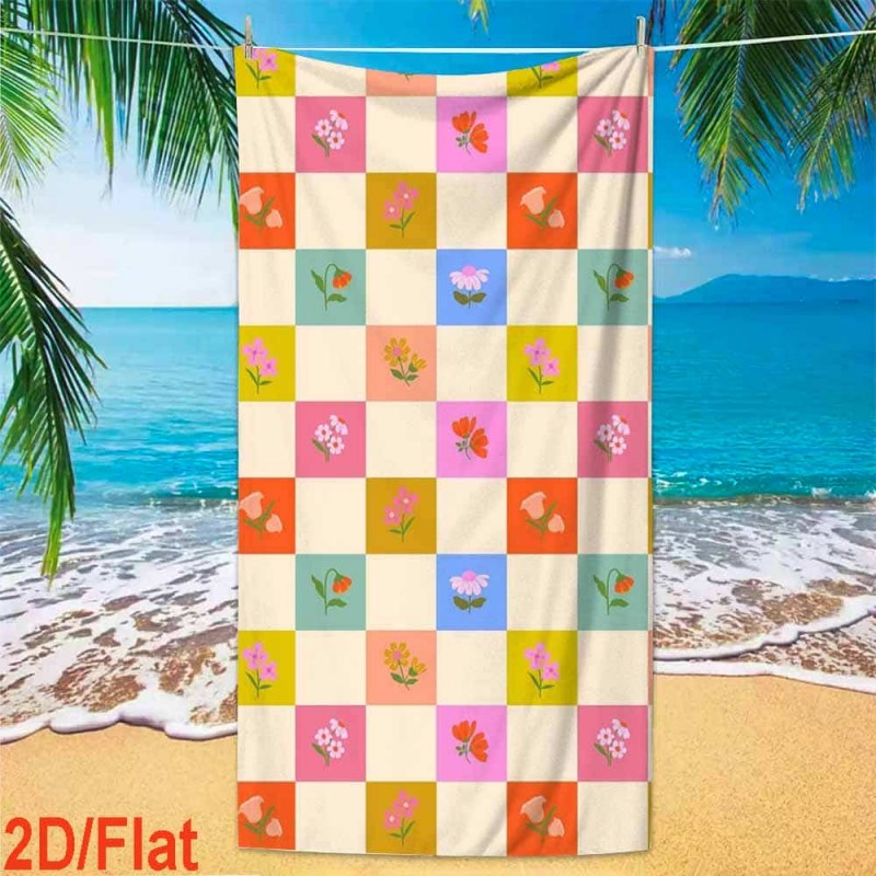 Toalla de Playa de Microfibra  - Century Textile & Sewing Supply reseña y precio