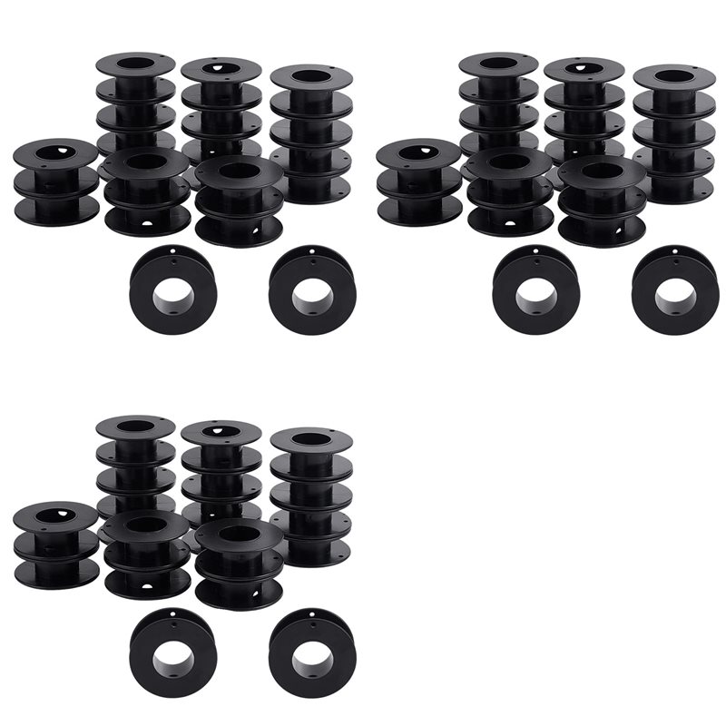 60 bobinas vacías de plástico  - Thread Bobbins Empty reseña y precio