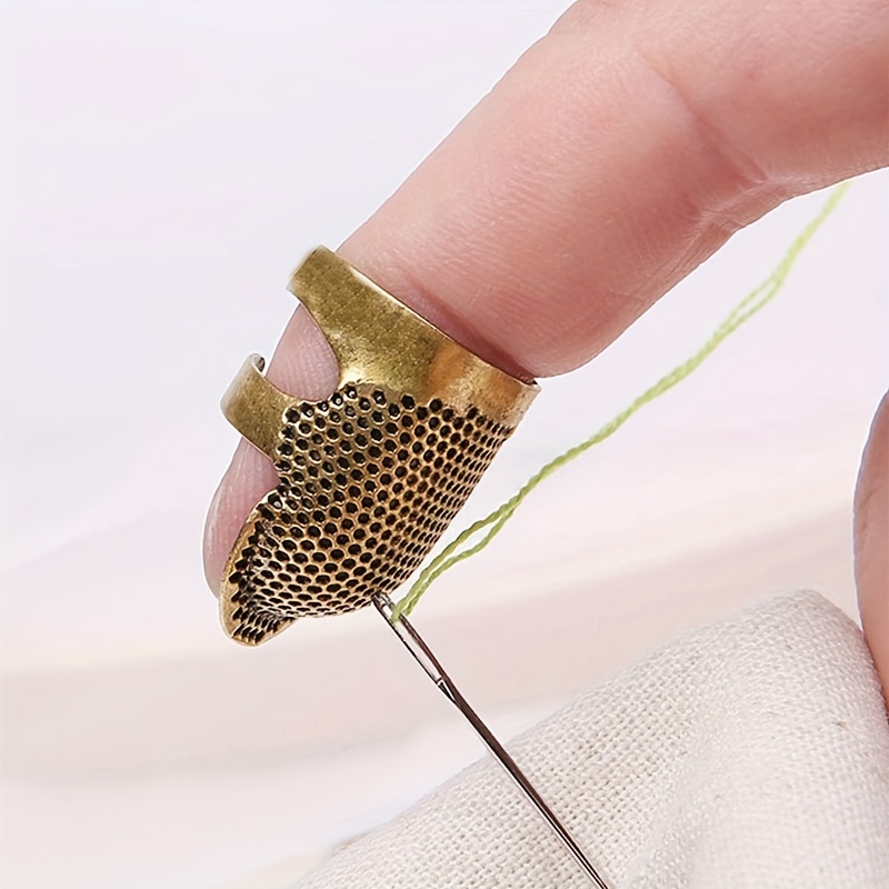 Protector de Dedos para Coser, - Sewing Thimble Metal reseña y precio