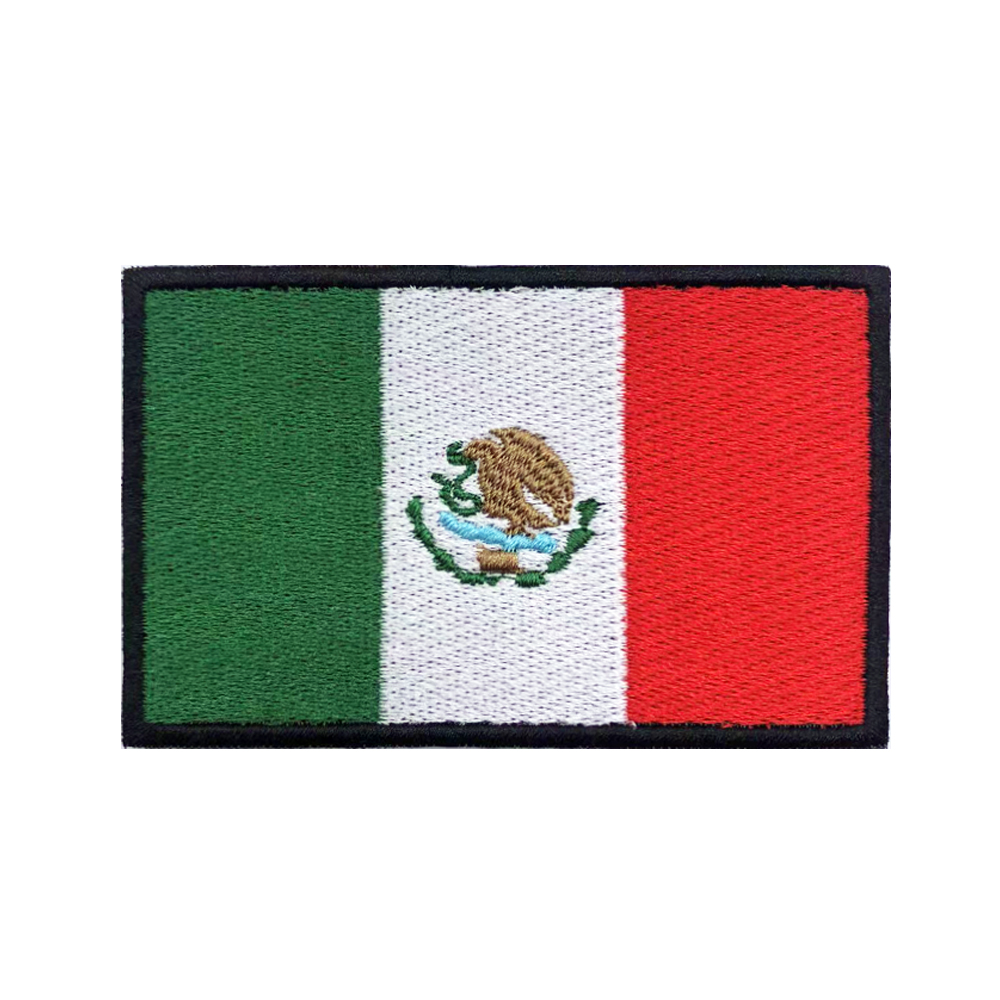 Parches de bandera mexicana de - Velcro Sew On reseña y precio
